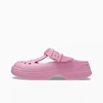 mary jane hole hole shoes thick bottom heightening women's shoes new anti slip beach shoes ladies sandals eva material Mary Jane Hole Hole Shoes Thick Bottom Heightening Women's Shoes New Anti-slip Beach Shoes Ladies Sandals EVA Material 3