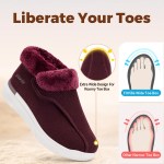Fitville Winter Shoes For Women Diabetic Boots Widened Warm Adjustable Suitable For The Elderly To Relieve Foot Swelling 2