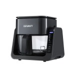 devanti 2 in 1 air fryer 5.5l dual zone fryers electric cooker with top bbq grill & bot devanti 2 in 1 air fryer 5.5l dual zone fryers electric cooker with top bbq grill & bot
