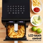devanti air fryer oven 11l dual zone fryers devanti air fryer oven 11l dual zone fryers