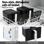 devanti air fryer oven 11l dual zone fryers devanti air fryer oven 11l dual zone fryers