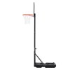 everfit 3.05m basketball hoop stand system portable height adjustable w/ knob
