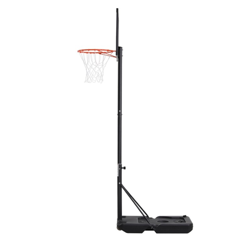 everfit 3.05m basketball hoop stand system portable height adjustable w/ knob