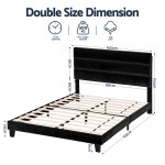 artiss double bed frame upholstered platform base with geometric headboard black velvet artiss double bed frame upholstered platform base with geometric headboard black velvet