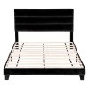 artiss double bed frame upholstered platform base with geometric headboard black velvet artiss double bed frame upholstered platform base with geometric headboard black velvet