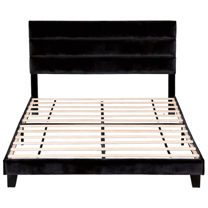 artiss king bed frame upholstered platform base with geometric headboard black velvet artiss king bed frame upholstered platform base with geometric headboard black velvet
