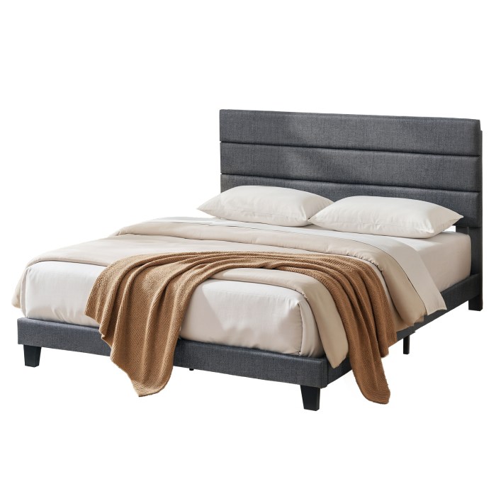 artiss king bed frame upholstered platform base with geometric headboard charcoal grey linen wood slats for modern bedroom furniture home decor artiss king bed frame upholstered platform base with geometric headboard charcoal grey linen wood slats for modern bedroom furniture home decor