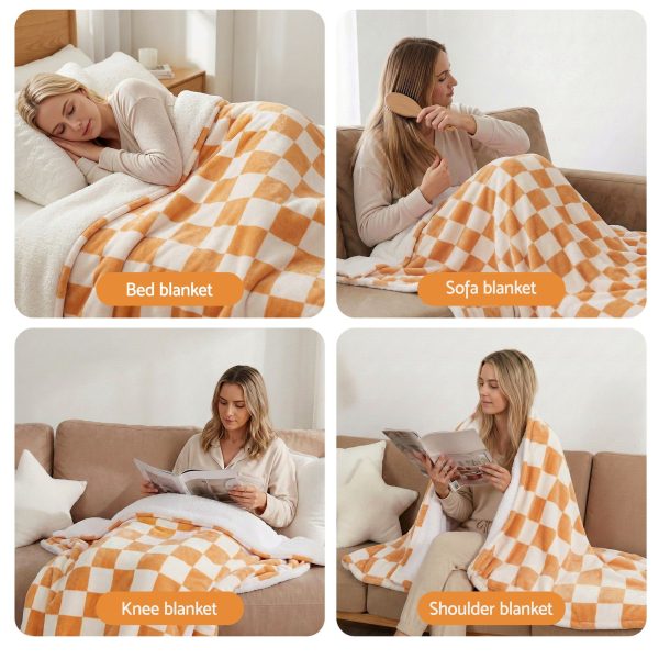 giselle electric throw rug dual side fleece flannel heated blanket yellow giselle electric throw rug dual side fleece flannel heated blanket yellow