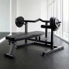 everfit chest press machine home gym equipment folding workout bench with independent arms black everfit chest press machine home gym equipment folding workout bench with independent arms black