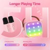 alpha mini portable karaoke machine for adults kids with 2 wireless microphones alpha mini portable karaoke machine for adults kids with 2 wireless microphones