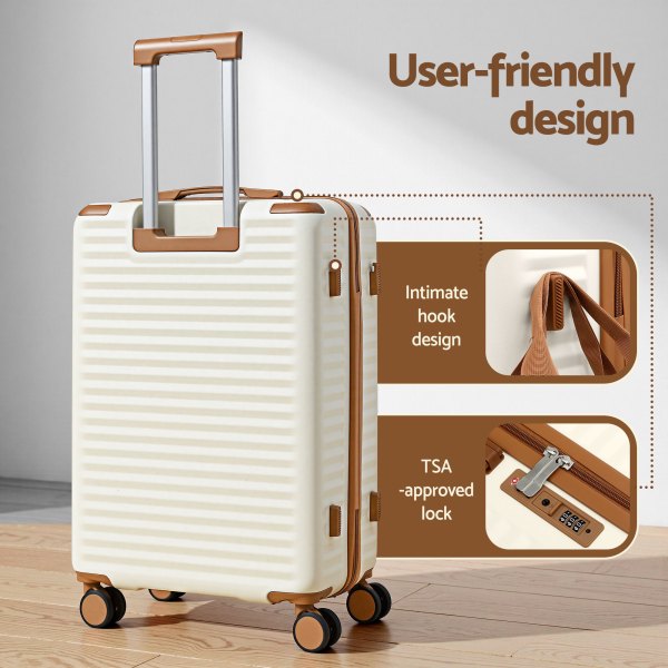 wanderlite 5pcs luggage suitcase set trolley travel tsa lightweight hard case wanderlite 5pcs luggage suitcase set trolley travel tsa lightweight hard case
