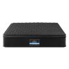 giselle bedding double mattress 34cm euro top with 5 zone pocket spring support black giselle bedding double mattress 34cm euro top with 5 zone pocket spring support black
