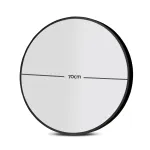 embellir wall mirror makeup 70cm home decor framed mirrors bathroom round black embellir wall mirror makeup 70cm home decor framed mirrors bathroom round black