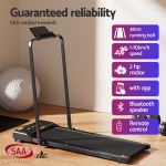 everfit treadmill electric walking pad under desk home gym fitness 380mm black everfit treadmill electric walking pad under desk home gym fitness 380mm black