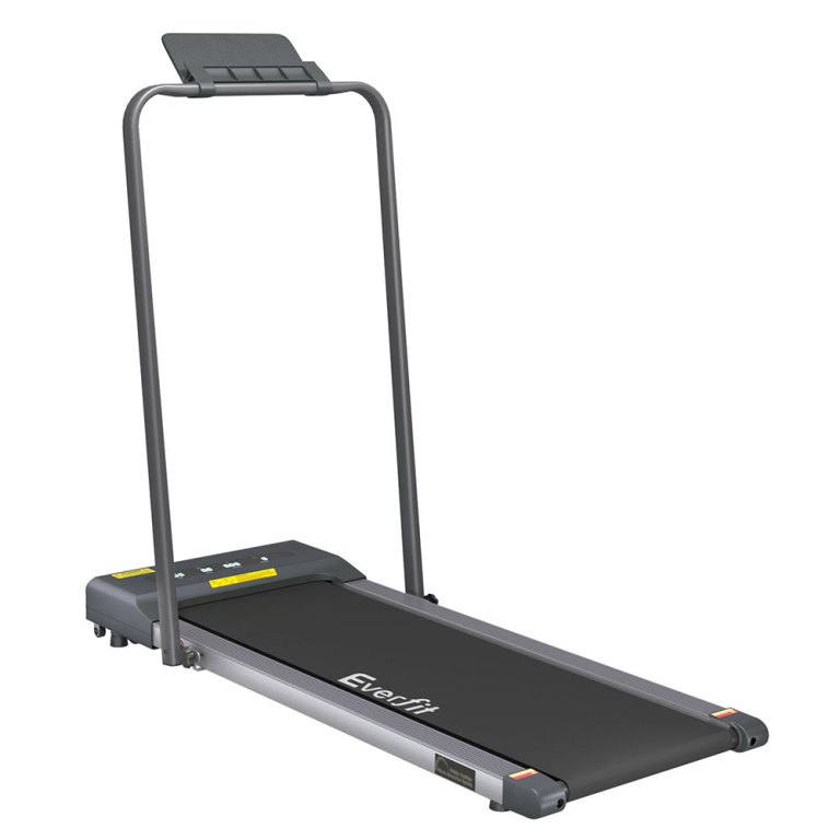 everfit treadmill electric walking pad under desk home gym fitness 380mm grey