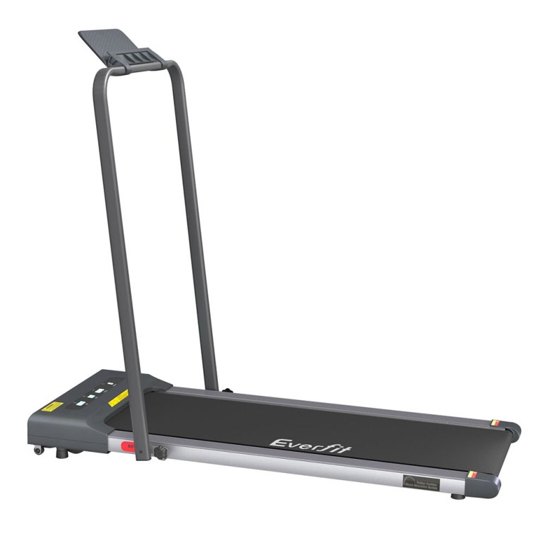 everfit treadmill electric walking pad under desk home gym fitness 380mm grey