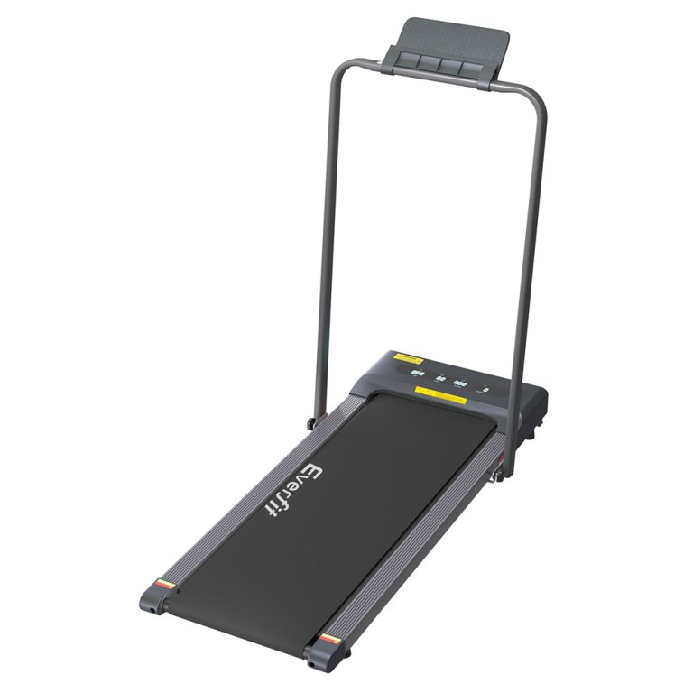 everfit treadmill electric walking pad under desk home gym fitness 380mm grey