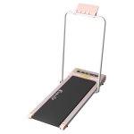 everfit treadmill electric walking pad under desk home gym fitness 380mm pink