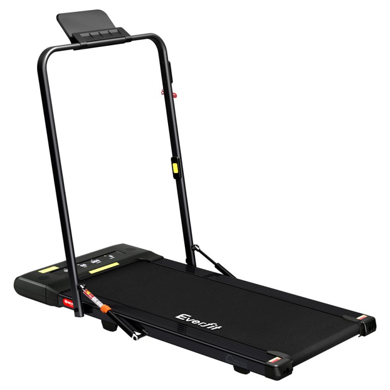everfit treadmill electric walking pad under desk home gym fitness 400mm black everfit treadmill electric walking pad under desk home gym fitness 400mm black