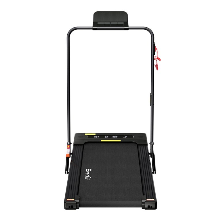 everfit treadmill electric walking pad under desk home gym fitness 400mm black everfit treadmill electric walking pad under desk home gym fitness 400mm black