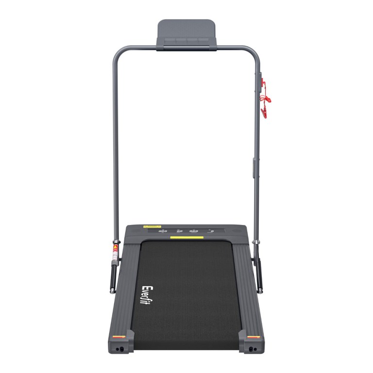 everfit treadmill electric walking pad under desk home gym fitness 400mm grey