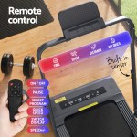 everfit treadmill electric walking pad under desk home gym fitness 400mm grey