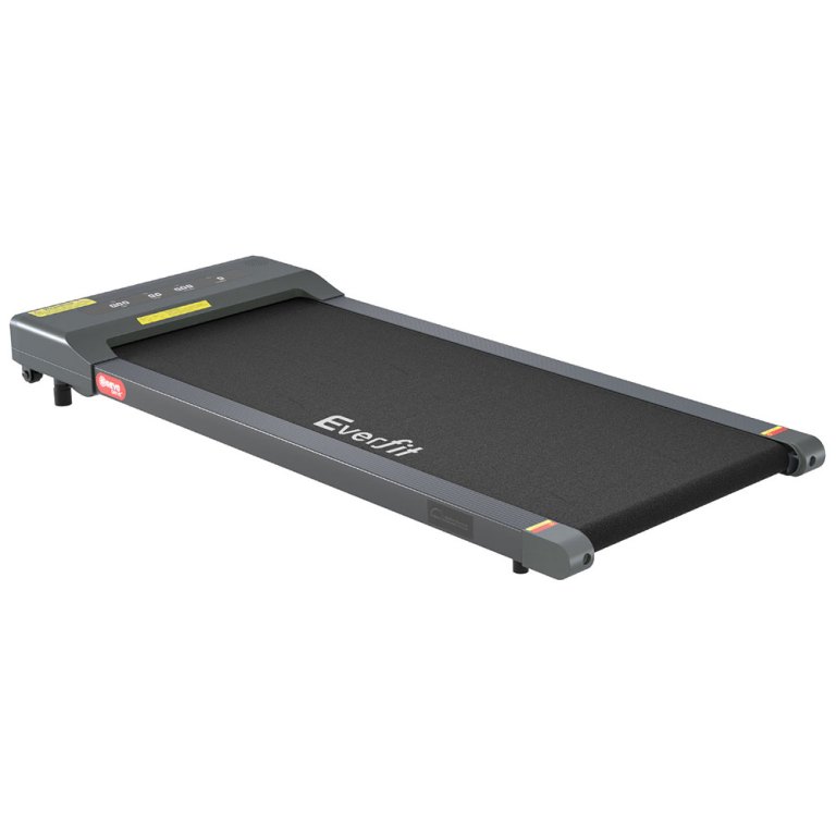 everfit treadmill electric walking pad under desk home gym fitness 400mm grey everfit treadmill electric walking pad under desk home gym fitness 400mm grey