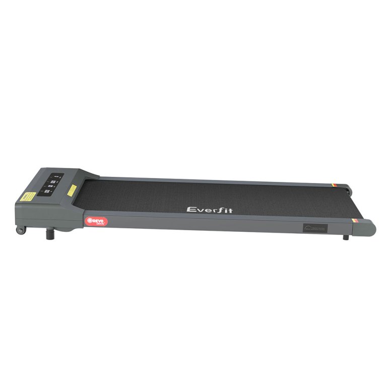 everfit treadmill electric walking pad under desk home gym fitness 400mm grey everfit treadmill electric walking pad under desk home gym fitness 400mm grey