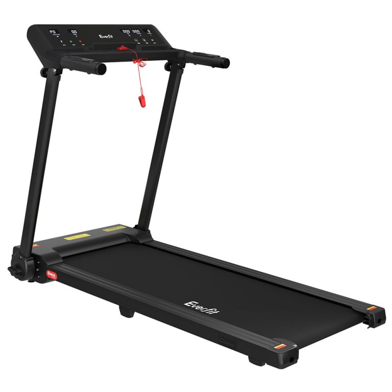 everfit treadmill electric home gym fitness exercise knob foldable 450mm black everfit treadmill electric home gym fitness exercise knob foldable 450mm black