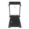 everfit treadmill electric home gym fitness exercise knob foldable 450mm black