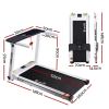 everfit treadmill electric home gym fitness exercise fully foldable 420mm white