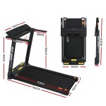everfit treadmill electric home gym fitness exercise fully foldable 450mm black everfit treadmill electric home gym fitness exercise fully foldable 450mm black