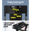 everfit treadmill electric home gym fitness exercise fully foldable 450mm black