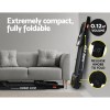 everfit treadmill electric home gym fitness exercise fully foldable 450mm black