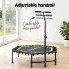 everfit 48inch hexagon fitness trampoline rebounder adjustable handrail green everfit 48inch hexagon fitness trampoline rebounder adjustable handrail green