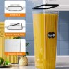 airtight food storage containers with lids, 16 pcs kitchen and pantry organization canisters, bpa free, pvc free, food grade plastic leak proof jars for cereal, flour, sugar, extra 16 labels & marker