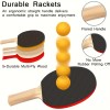 easy to install durable racket: 3 step assembly, 5 layer composite wood, ergonomic non slip grip for long lasting comfortable sports experience easy to install durable racket: 3 step assembly, 5 layer composite wood, ergonomic non slip grip for long lasting comfortable sports experience