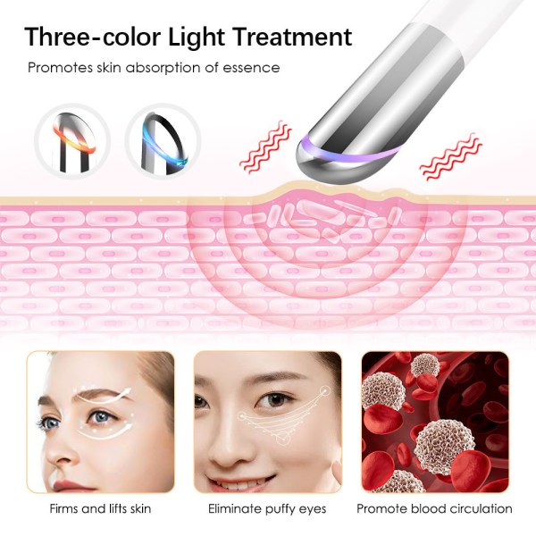 blue light eye beauty device|four core functions in one device: blue light disinfection and sterilization, high frequency vibration massage, reduction of oil secretion, lightening of eye bags and dark circles blue light eye beauty device|four core functions in one device: blue light disinfection and sterilization, high frequency vibration massage, reduction of oil secretion, lightening of eye bags and dark circles