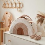 portable cotton rope diaper caddy – large baby storage basket with removable dividers and handles for nursery, car, travel – stylish organizing bin for newborn essentials (earthy rainbow) portable cotton rope diaper caddy – large baby storage basket with removable dividers and handles for nursery, car, travel – stylish organizing bin for newborn essentials (earthy rainbow)