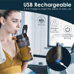 portable blender with 360w motor – wireless 24oz juicer, usb c rechargeable, self cleaning, 6 blade, bpa free (black) | other colors available in store
