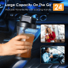 portable blender with 360w motor – wireless 24oz juicer, usb c rechargeable, self cleaning, 6 blade, bpa free (white transparent) | other colors available in store portable blender with 360w motor – wireless 24oz juicer, usb c rechargeable, self cleaning, 6 blade, bpa free (white transparent) | other colors available in store