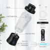 portable blender with 360w motor – wireless 24oz juicer, usb c rechargeable, self cleaning, 6 blade, bpa free (white transparent) | other colors available in store portable blender with 360w motor – wireless 24oz juicer, usb c rechargeable, self cleaning, 6 blade, bpa free (white transparent) | other colors available in store