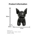 french bulldog shaped bag – cute animal crossbody shoulder bag with adjustable strap, pu leather dog backpack for women, fashion statement accessory (black) french bulldog shaped bag – cute animal crossbody shoulder bag with adjustable strap, pu leather dog backpack for women, fashion statement accessory (black)