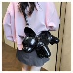 french bulldog shaped bag – cute animal crossbody shoulder bag with adjustable strap, pu leather dog backpack for women, fashion statement accessory (black) french bulldog shaped bag – cute animal crossbody shoulder bag with adjustable strap, pu leather dog backpack for women, fashion statement accessory (black)
