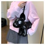 french bulldog shaped bag – cute animal crossbody shoulder bag with adjustable strap, pu leather dog backpack for women, fashion statement accessory (black) french bulldog shaped bag – cute animal crossbody shoulder bag with adjustable strap, pu leather dog backpack for women, fashion statement accessory (black)