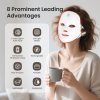 7 color facial light mask for home skincare – rechargeable led beauty device with 270 leds, one touch control & auto timer (white with gold trim) | other colors available in store 7 color facial light mask for home skincare – rechargeable led beauty device with 270 leds, one touch control & auto timer (white with gold trim) | other colors available in store