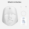 7 color facial light mask for home skincare – rechargeable led beauty device with 270 leds, one touch control & auto timer (black with gold trim) | other colors available in store 7 color facial light mask for home skincare – rechargeable led beauty device with 270 leds, one touch control & auto timer (black with gold trim) | other colors available in store