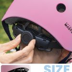outdoor master youth & kids bike helmet adjustable multi sports skateboard helmet with removable liners for balance bike, toddler scooter, one wheel hoverboard blue pink gradient small outdoor master youth & kids bike helmet adjustable multi sports skateboard helmet with removable liners for balance bike, toddler scooter, one wheel hoverboard blue pink gradient small