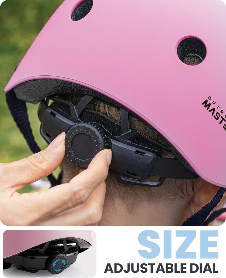 outdoor master youth & kids bike helmet adjustable multi sports skateboard helmet with removable liners for balance bike, toddler scooter, one wheel hoverboard blue pink gradient small outdoor master youth & kids bike helmet adjustable multi sports skateboard helmet with removable liners for balance bike, toddler scooter, one wheel hoverboard blue pink gradient small