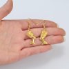 egyptian queen ear hoop earrings ethnic women nefertiti larger earrings vintage pattern unique country flag hip hop piercing drop for ladies, gold